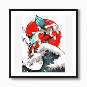 Limited Edition Koi Carp Nishikigoi Japanese Fish The Great Art Print