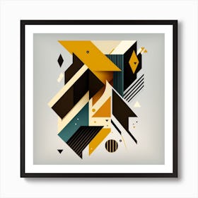 Abstract Geometric Design Art Print