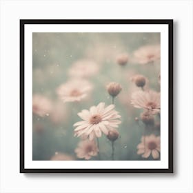 Daisy Field Art Print