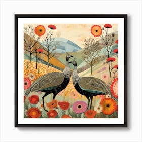 Bird In Nature Turkey 3 Art Print