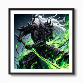 Dragon Warrior Second Kata Art Print