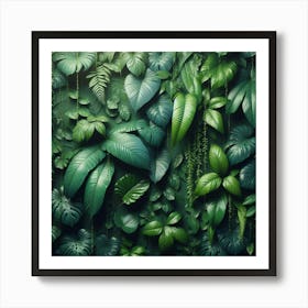 Leaves and Plants Art Print