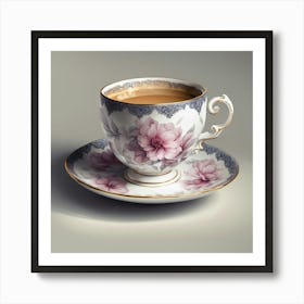 Tea Art 59 Art Print