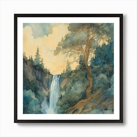 Waterfall Art Print