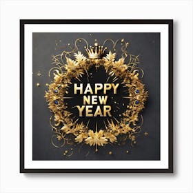 Happy New Year 39 Art Print