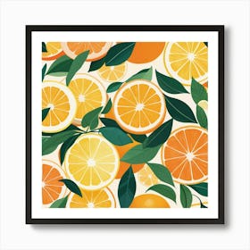 Default Citrus Sun Art Print 0 Art Print