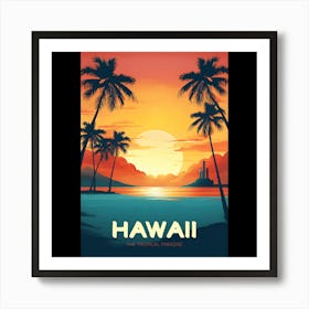 Hawaii Art Print