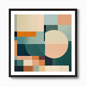 Abstract Canvas Print Art Print