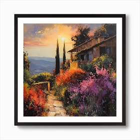 Rhapsody of Palette Harmony Art Print