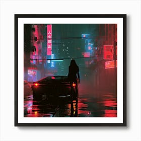 Myeera Cyberpunk Style Retro Abstract Neo Noir Ar 169 8ec23803 2670 4ef1 968a 8ff2bd6cbd06 Art Print