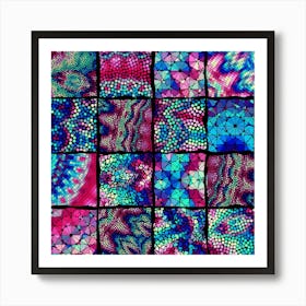 Geometric Mosaic 05 Art Print