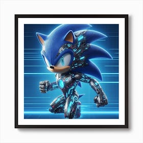 Sonic The Hedgehog 73 Art Print
