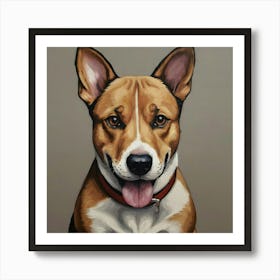 Dog Portrait 4 Art Print