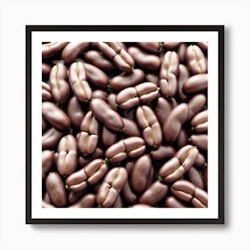 Close Up Of Coffee Beans 6 Art Print