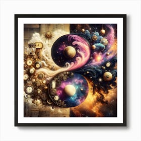 Yin Yang Art 4 Art Print