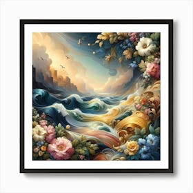 'The Sea' Art Print