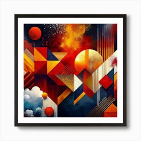 Abstract Painting 170 Art Print