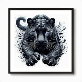 Black Panther 6 Art Print