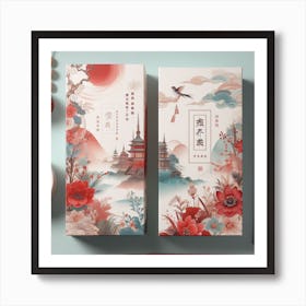 Chinese Tea Packaging Art Print