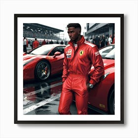 Ferrari Art Print