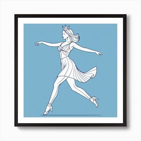 Ballet Dancer Art Print