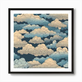 Clouds In The Sky Art Print