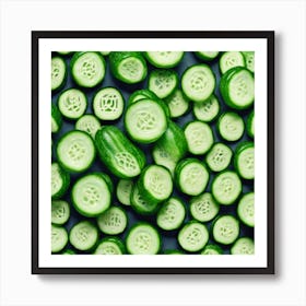 Cucumbers 23 Art Print