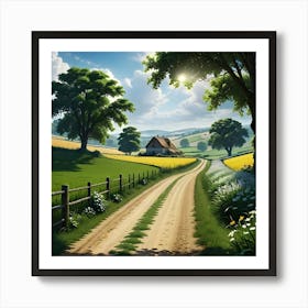 Country Road 8 Affiche