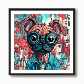 Pug Life ; Just Pugging Around Affiche