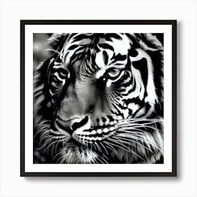 Tiger 40 Art Print