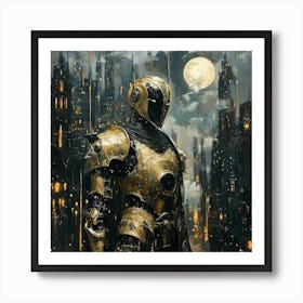 'The Robot' Art Art Print