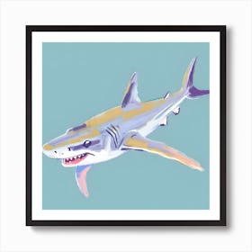 Hammerhead Shark 01 Art Print