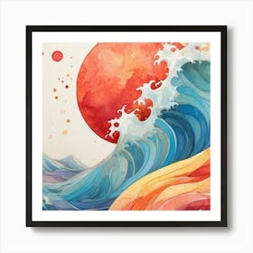 Great Wave 1 Art Print