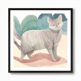 Kitty Cat Art Print