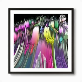 Abstract City Poster