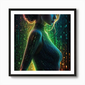 Digital Art Art Print