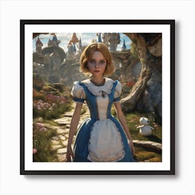 Alice In Wonderland 2 Art Print