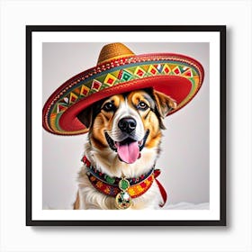 Mexican Dog 2 Art Print