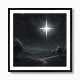 Star Of Christmas Art Print