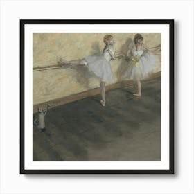 Two Dancers Art Print