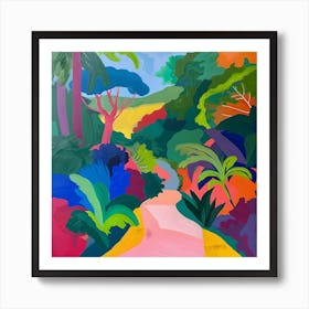 Colourful Gardens Wellington Botanic Garden New Zealand 2 Art Print