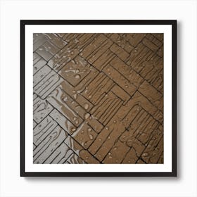 Wet Floor Art Print