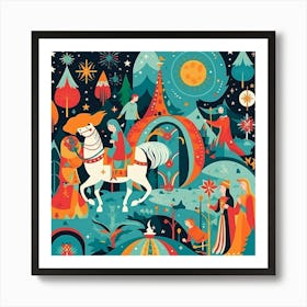 Fairy Tale Illustration Art Print