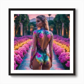 Aphrodisiac body paint Poster