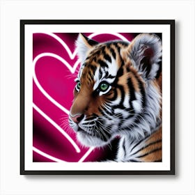 Tiger Cub 8 Art Print