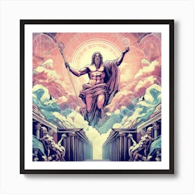 God Of The Sky Art Print