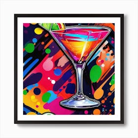 Martini 3 Art Print