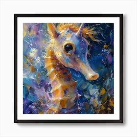 Seahorse 3 Art Print