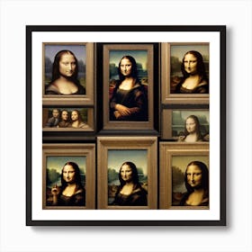 Mona Lisa 1 Affiche