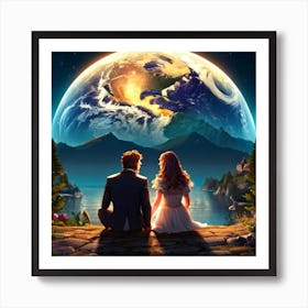 Planet Of Love Art Print